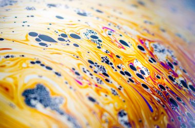 Sabun köpüğü güzel psychedelic soyutlamalar