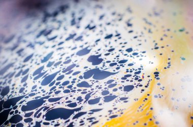 Sabun köpüğü güzel psychedelic soyutlamalar