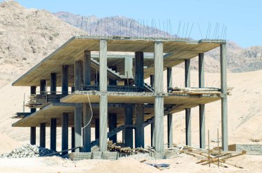 Mısır 'da yeni bir modern konut inşaatı