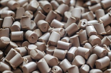 Granüllerdeki gri polimer boya, arkaplan dokusu