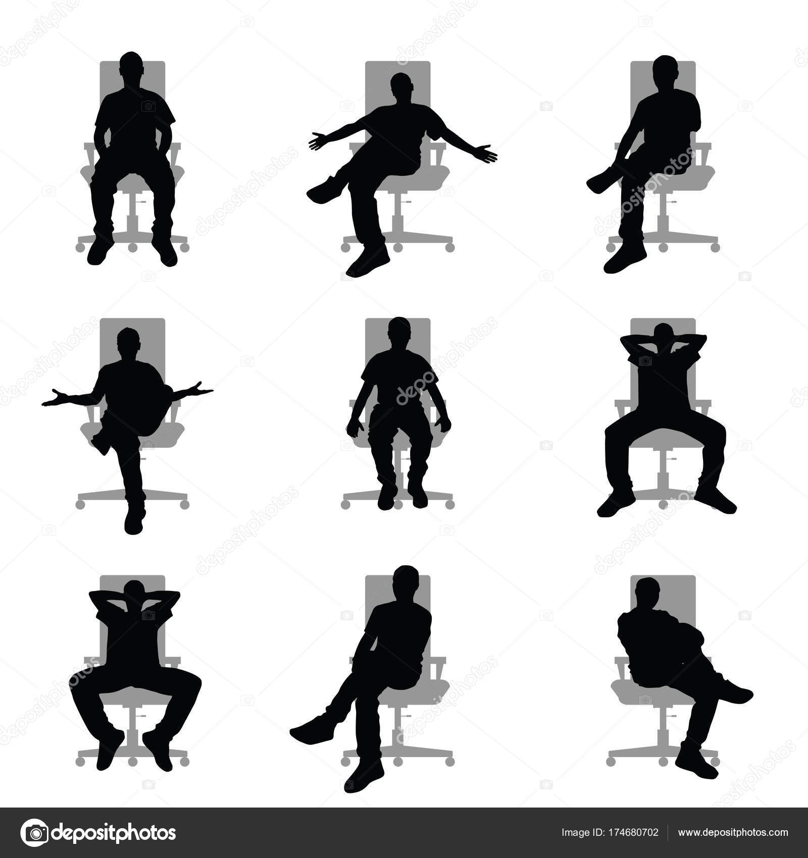 最新椅子 座る イラスト 男 イラスト画像