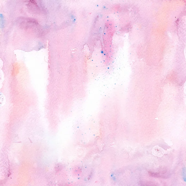 Hand drawn pink watercolor texture. — Stock Photo, Image