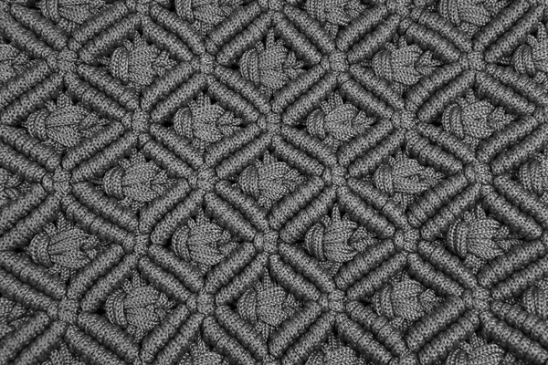 Modèle Sac Main Crochet Gris — Photo