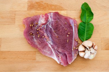 Domuz eti ve baharat