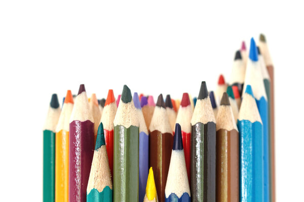 Bundle Of Colored Pencils