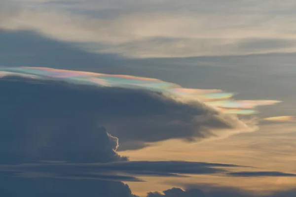 Forma de nubes Fenómenos — Foto de Stock