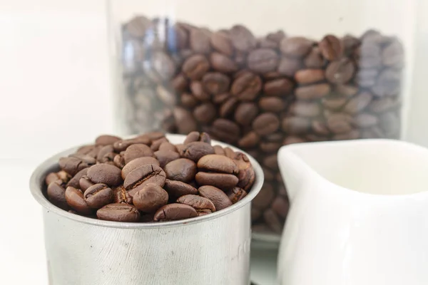 Kavrulmuş kahve çekirdeği.