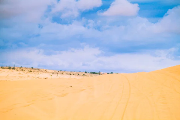 Deserto branco em Mui Ne — Fotografia de Stock