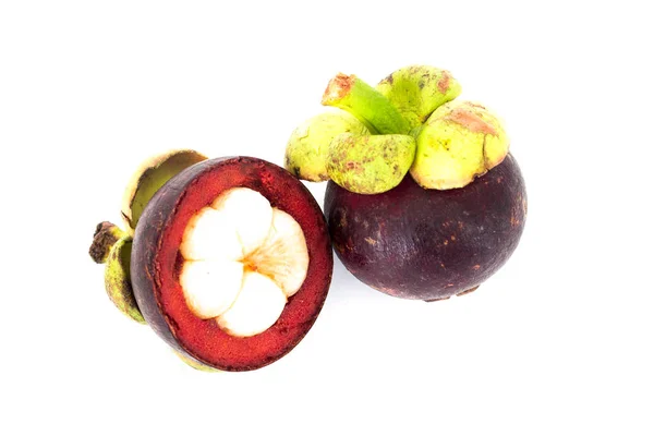 Популярные плоды мангостина — стоковое фото