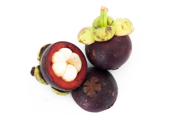 Mangosteen Is Popular Fruits — Stock Photo, Image