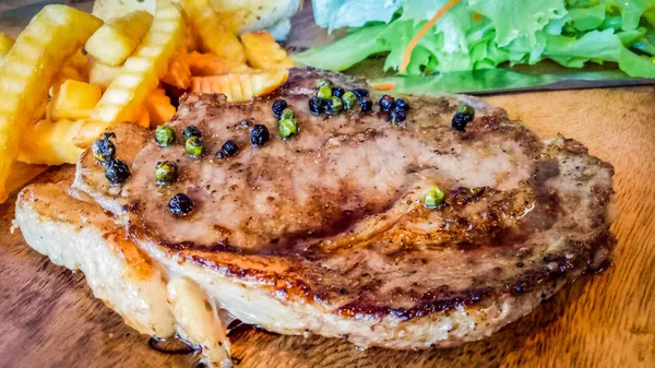 Beef karabiber Steak