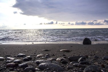 Denizin yumuşak dalgaları