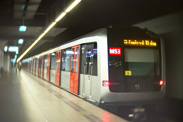 Amsterdam Pays Bas Circa Janvier 2017 Train Station Métro Amsterdam Image En Vente