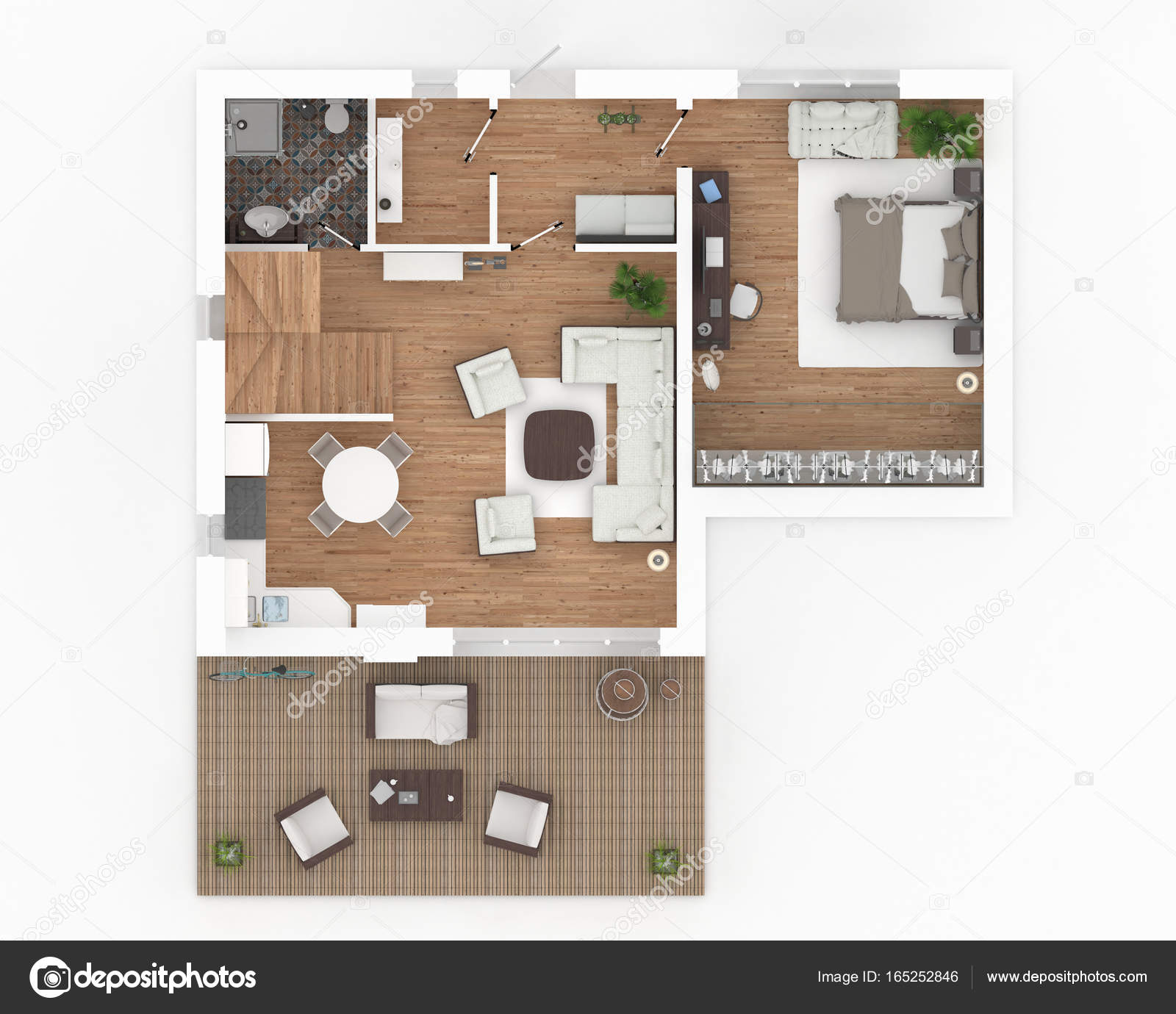 plan appartement 1 etage