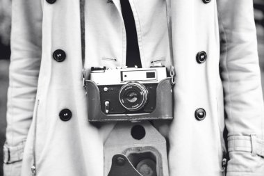 Retro fotoğraf makinesi