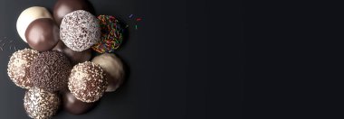 Çikolata şekerleme koleksiyonu uygunluğunu