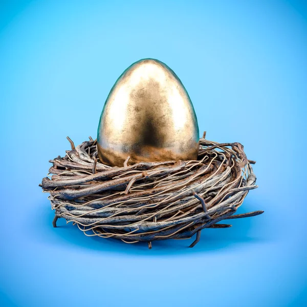 Financial Success finding the Golden Egg