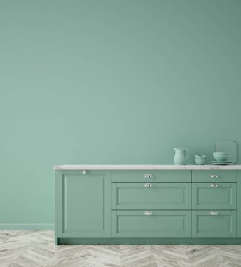 Mutfak neo-nane renginde, duvar posteri modeli, 3D rengarenk