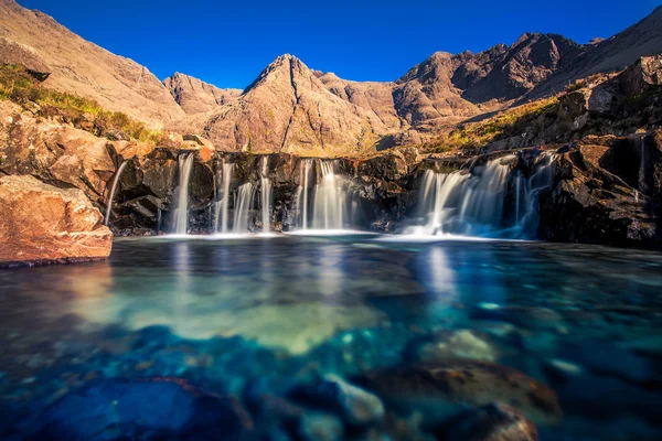 Peri havuzları, Glen şekeri, Skye, İskoçya — Stok fotoğraf