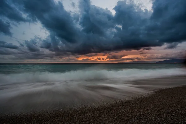 Italië Liguria Varigotti Middellandse Zee — Stockfoto