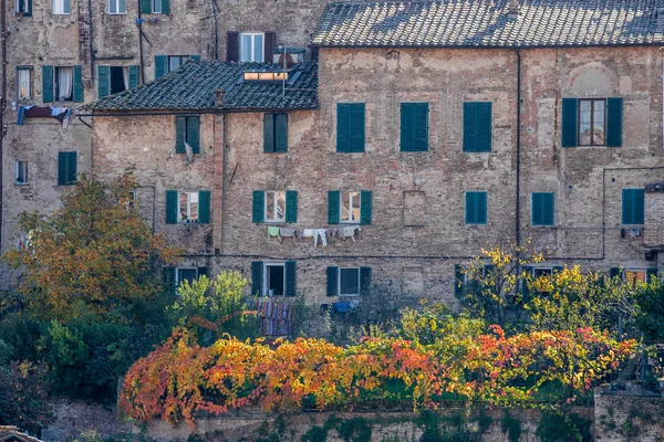 Détails Village Sienne Italie — Photo