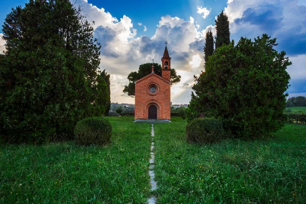 Церква Pomelasca Inverigo Como Провінції Бріанца Ломбардія Італія Європа — стокове фото