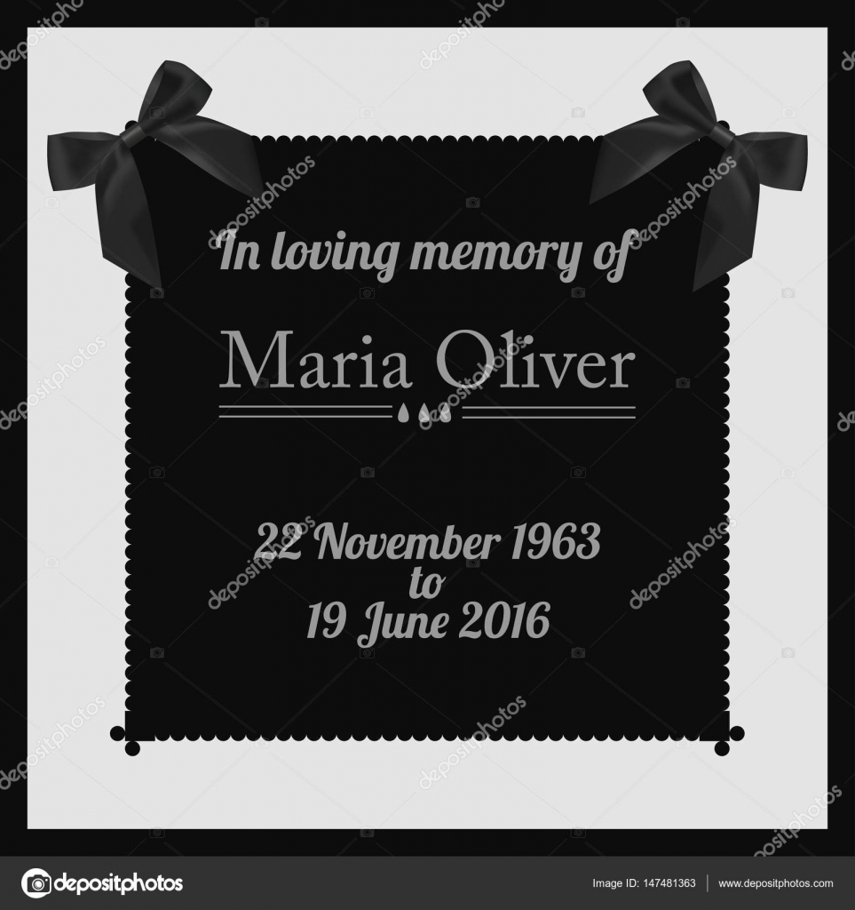 Invitacion A Funeral Espanol