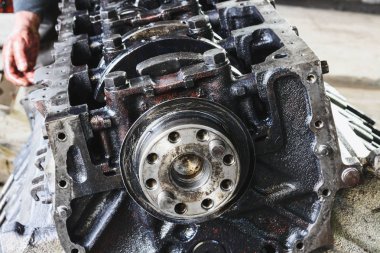 kamyon motor bloğu için tamir 