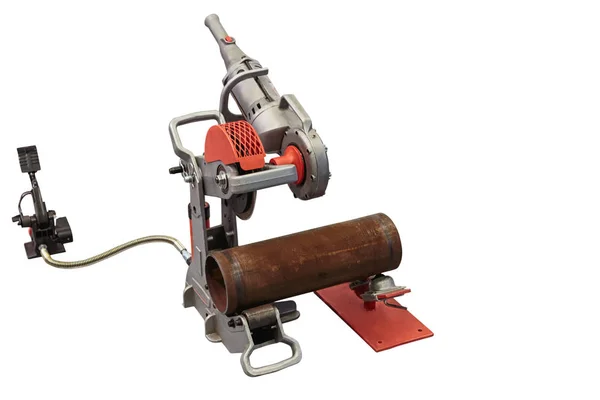 a portable device for cutting pipes of small diameter