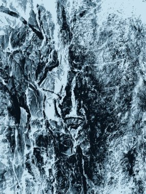 Soyut arkaplan. Siyah beyaz dokular. Çeşitli tonlarda gri tonlama efektli resim.
