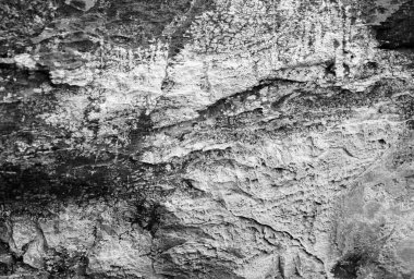 Soyut arkaplan. Siyah beyaz dokular. Çeşitli tonlarda gri tonlama efektli resim.