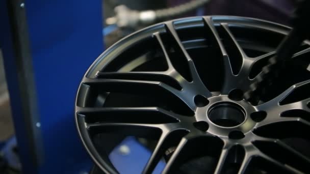 Support pour tester la roue et le pneu 