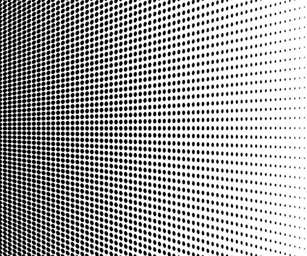 Abstract halftone. Black dots on white background