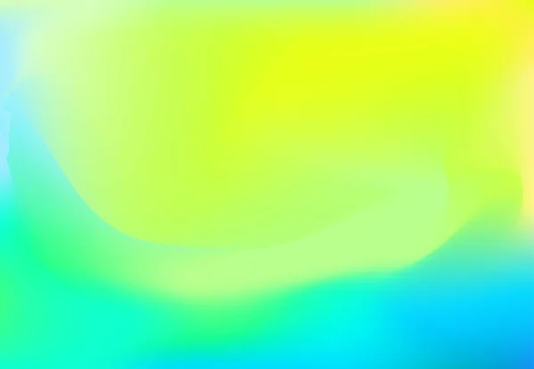 Holi Hintergrund mit blauer gelber und grüner Farbe — Stockvektor