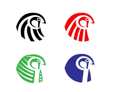 RA, güneş simgeler ve vektör tasarımı logo tanrısı