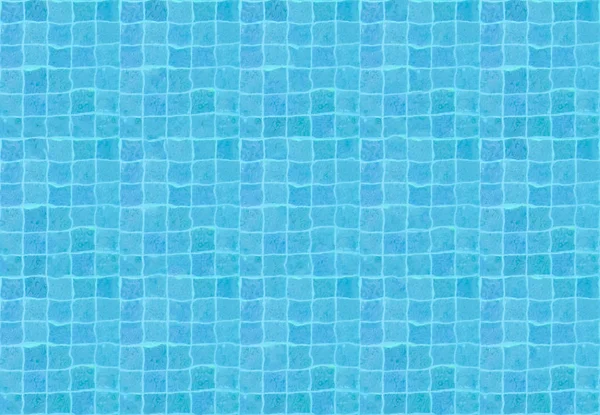 Ovanifrån sömlös vatten pool mönster i blå färg — Stockfoto