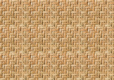 Kusursuz örgü kahverengi kuru bambu deseni