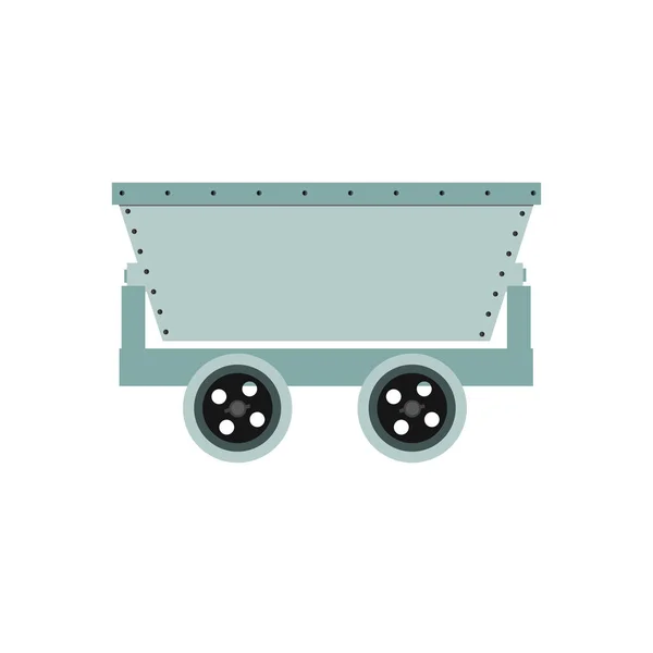 Trolley, minecart of wagen — Stockvector