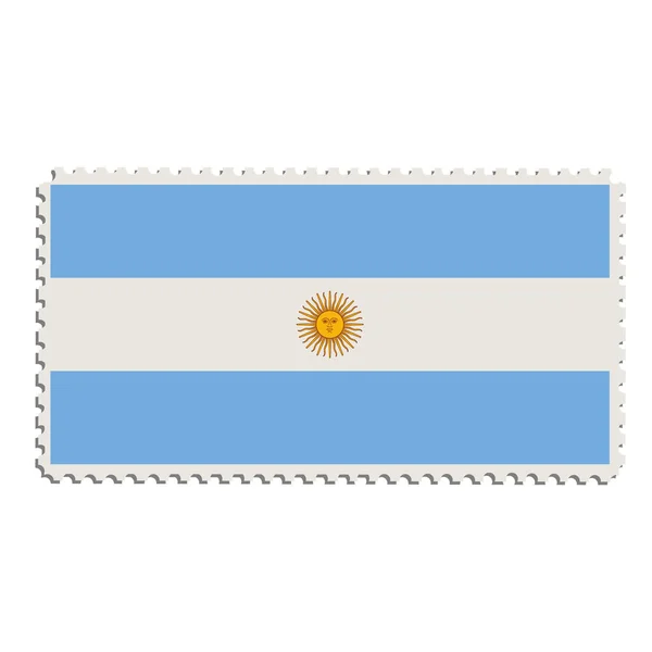 Sello bandera argentina — Vector de stock