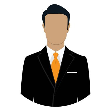 Avatar vektör simgesi