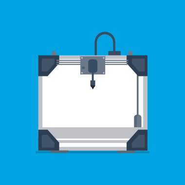 3D yazıcı vektör