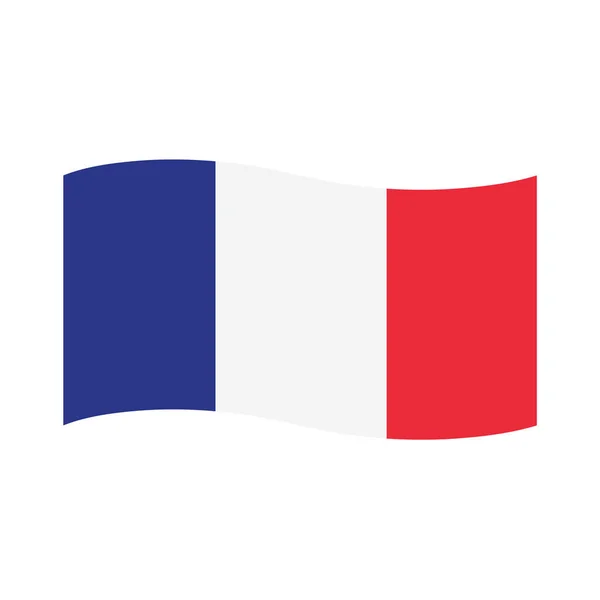 法国国旗矢量 — 图库矢量图片