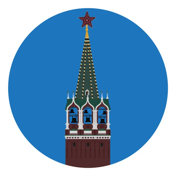 Вектор башни Кремля — стоковый вектор