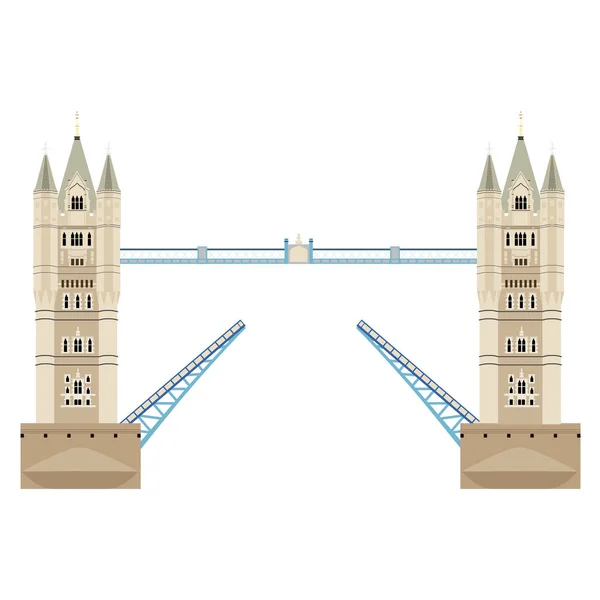 Tower bridge vector — Stockvector