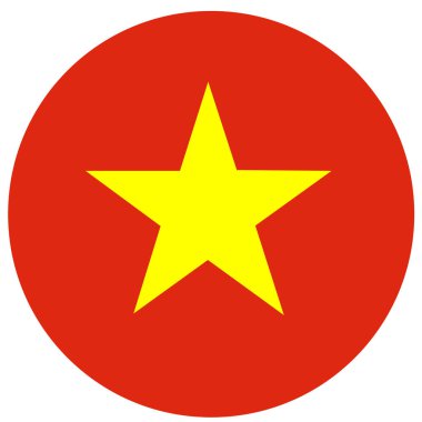 Vietnam bayrağı vektör