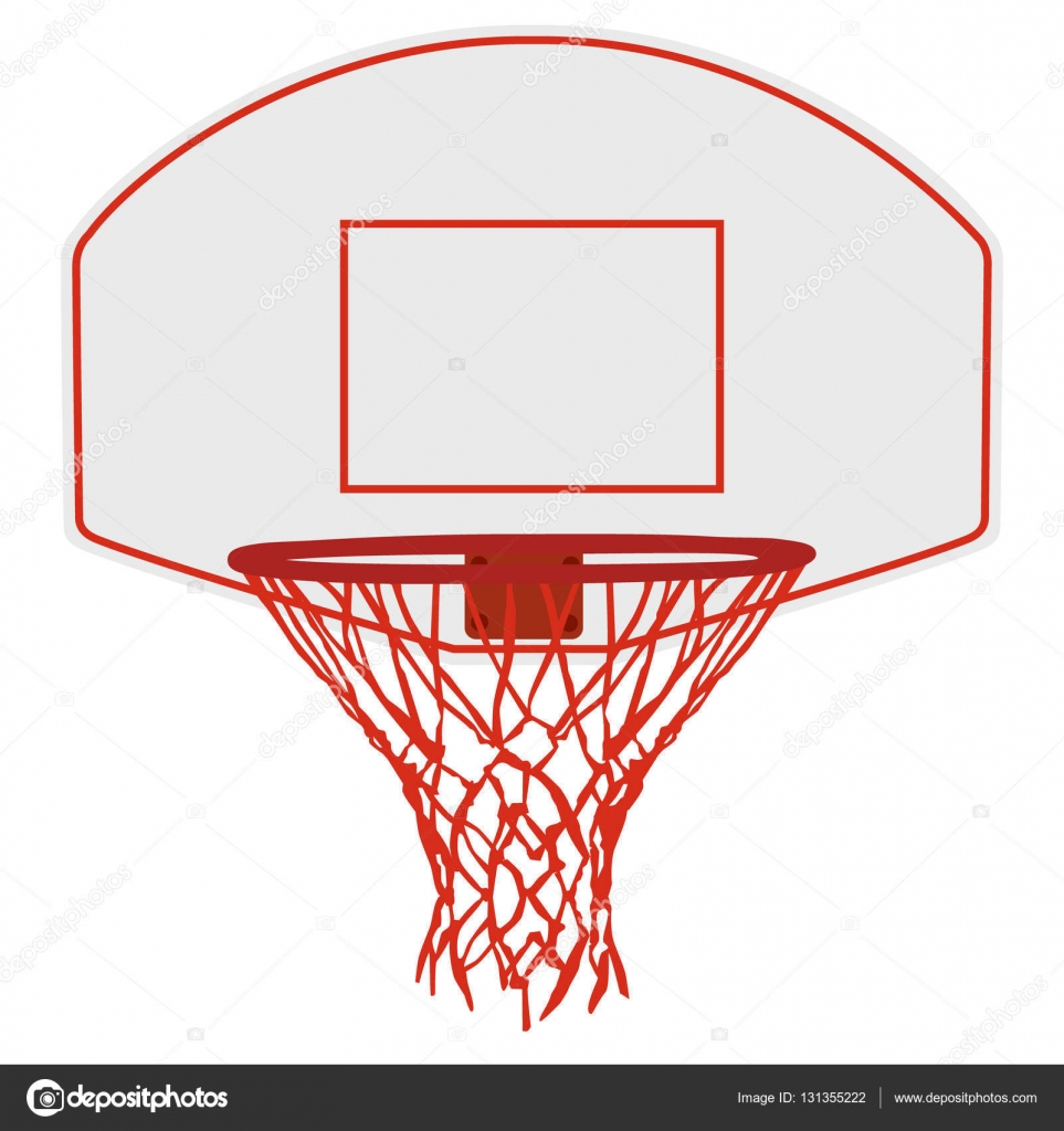 Tablero de baloncesto imágenes de stock de arte vectorial | Depositphotos