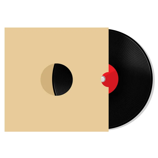 Vecteur d'enregistrement vinyle — Image vectorielle