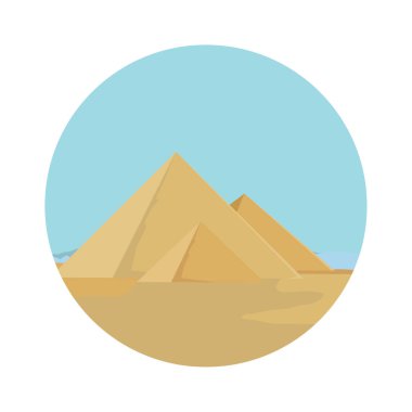 Piramitler giza vektör