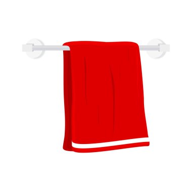 banyo havlusu vektör