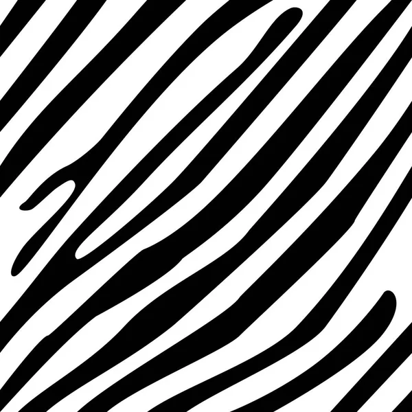 Modèle sans couture Zebra — Image vectorielle